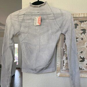 Free People Movement Good Karma Hi-Neck Sz XS/S NWT